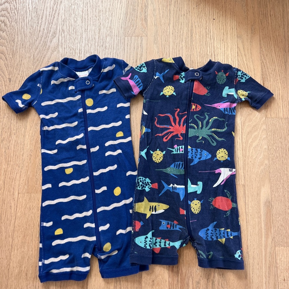 Colorful Baby Rompers Set